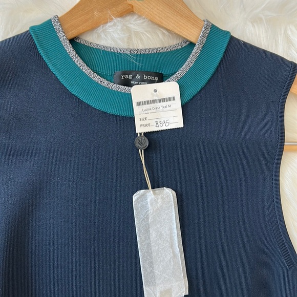 NWT Rag and Bone Lucine Color Block Knit dress - Picture 6 of 8